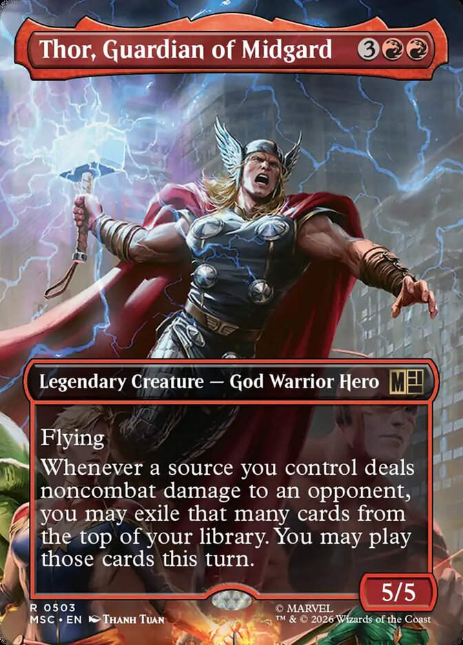 Thor, Guardian of Midgard (MSC) (503) / Borderless