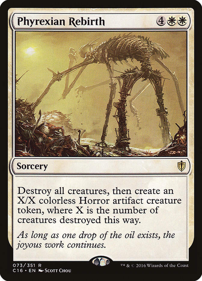 Phyrexian Rebirth (c16)