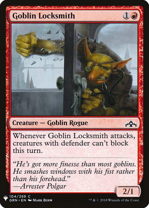 Goblin Locksmith (PLST) (GRN-104)
