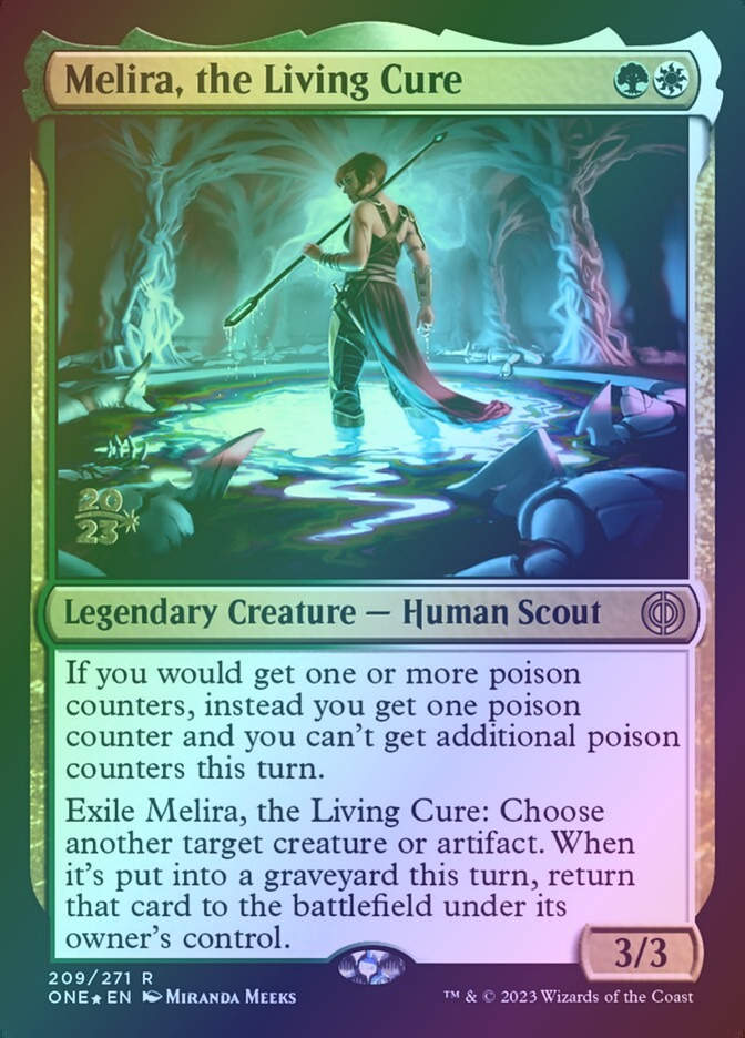 Melira, the Living Cure (PONE) (209s) / Foil