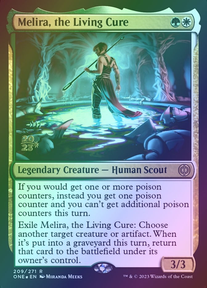 Melira, the Living Cure (PONE) (209s) / Foil