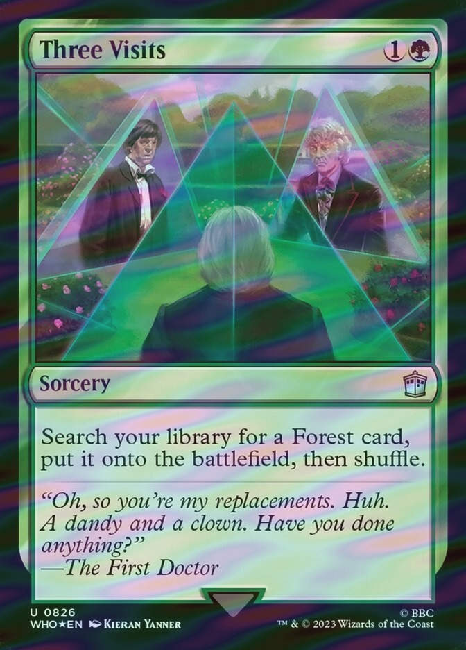 Three Visits (WHO) (826) / Surge Foil