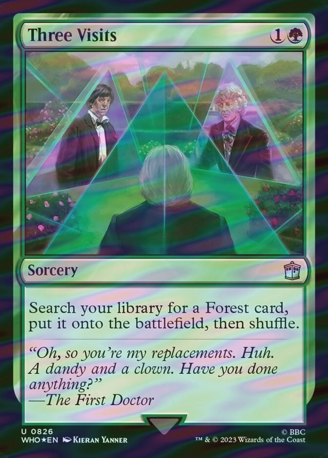 Three Visits (WHO) (826) / Surge Foil