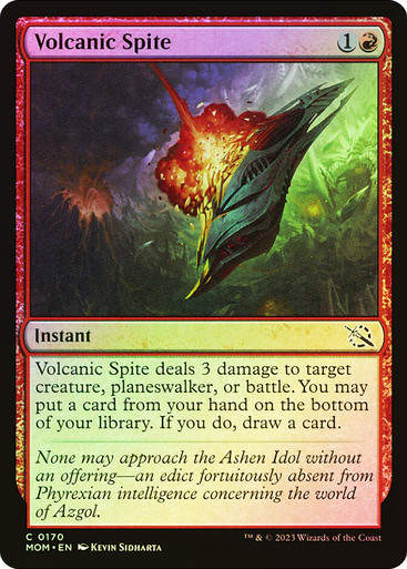 Volcanic Spite (mom) / Foil