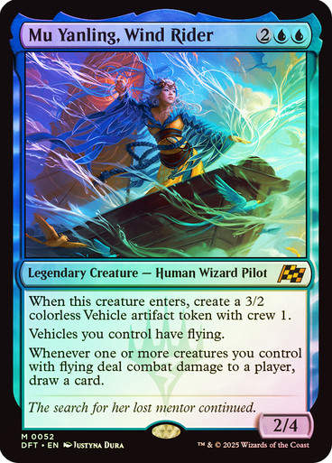 Mu Yanling, Wind Rider (DFT) (52) / Foil