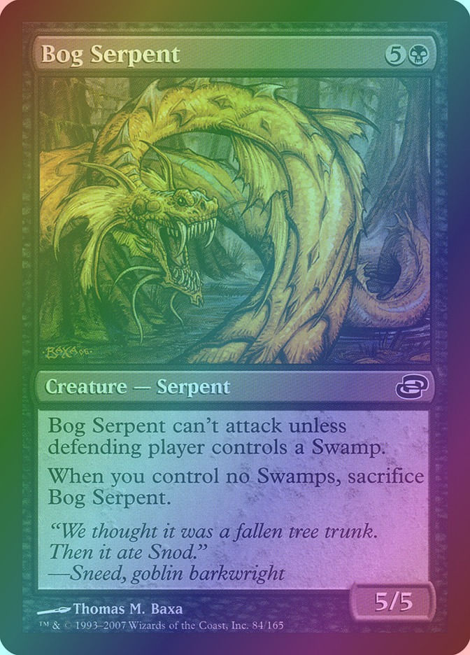 Bog Serpent (PLC) (84) / Foil