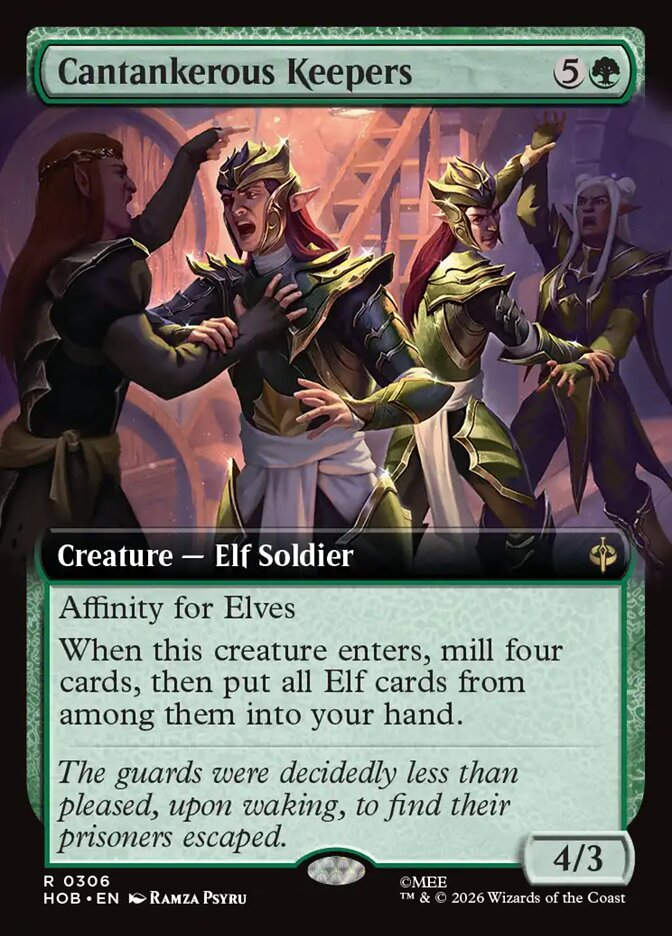 Cantankerous Keepers (HOB) (306) / Extended Art