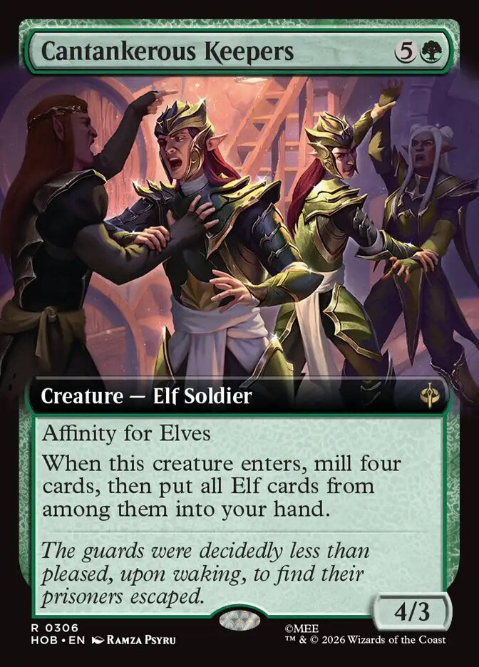 Cantankerous Keepers (HOB) (306) / Extended Art