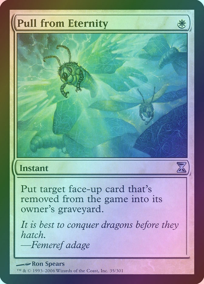 Pull from Eternity (TSP) (35) / Foil