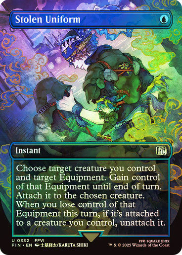 Stolen Uniform (FIN) (332) / Borderless / Foil