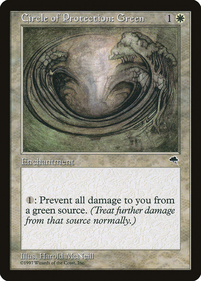Circle of Protection: Green (TMP) (10)