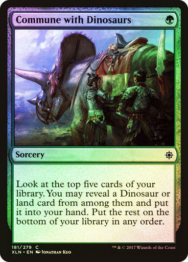 Commune with Dinosaurs (XLN) (181) / Foil