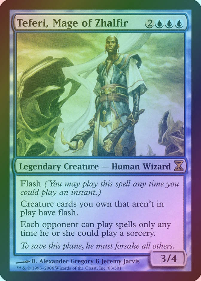 Teferi, Mage of Zhalfir (TSP) (83) / Foil