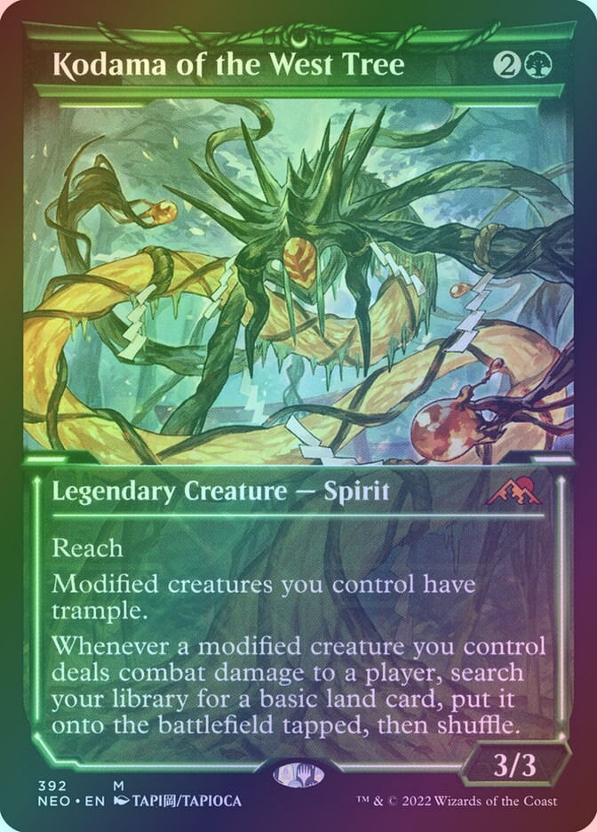 Kodama of the West Tree (NEO) (392) / Showcase / Foil