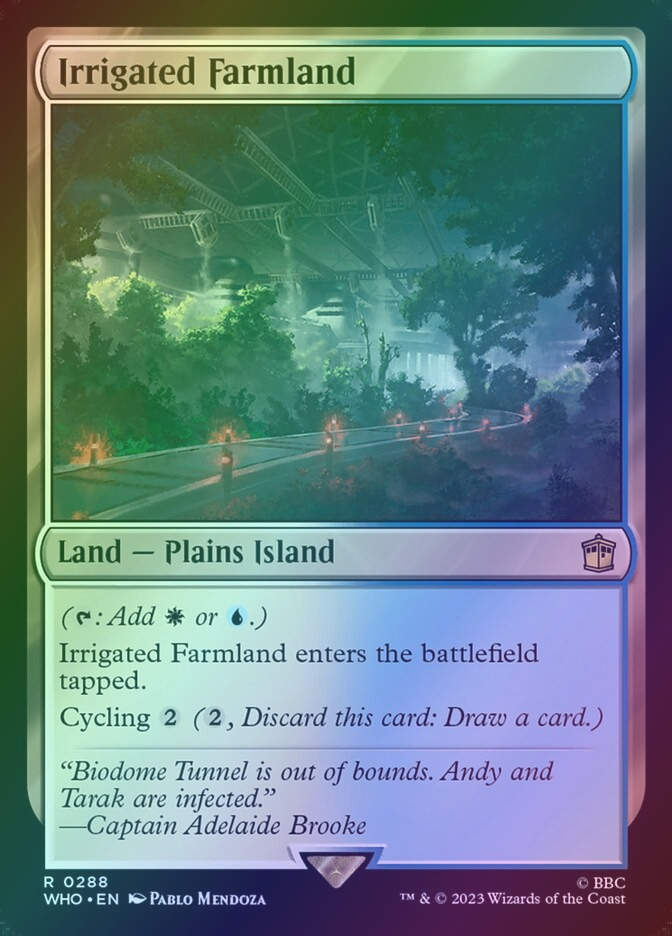 Irrigated Farmland (WHO) (288) / Foil