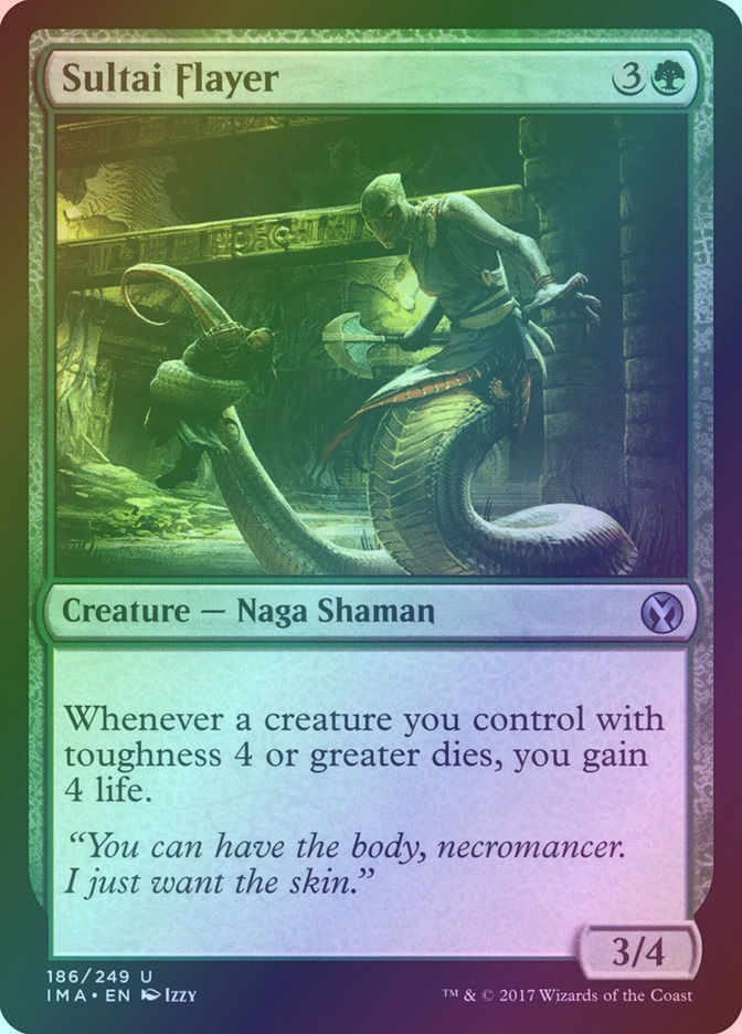 Sultai Flayer (IMA) (186) / Foil
