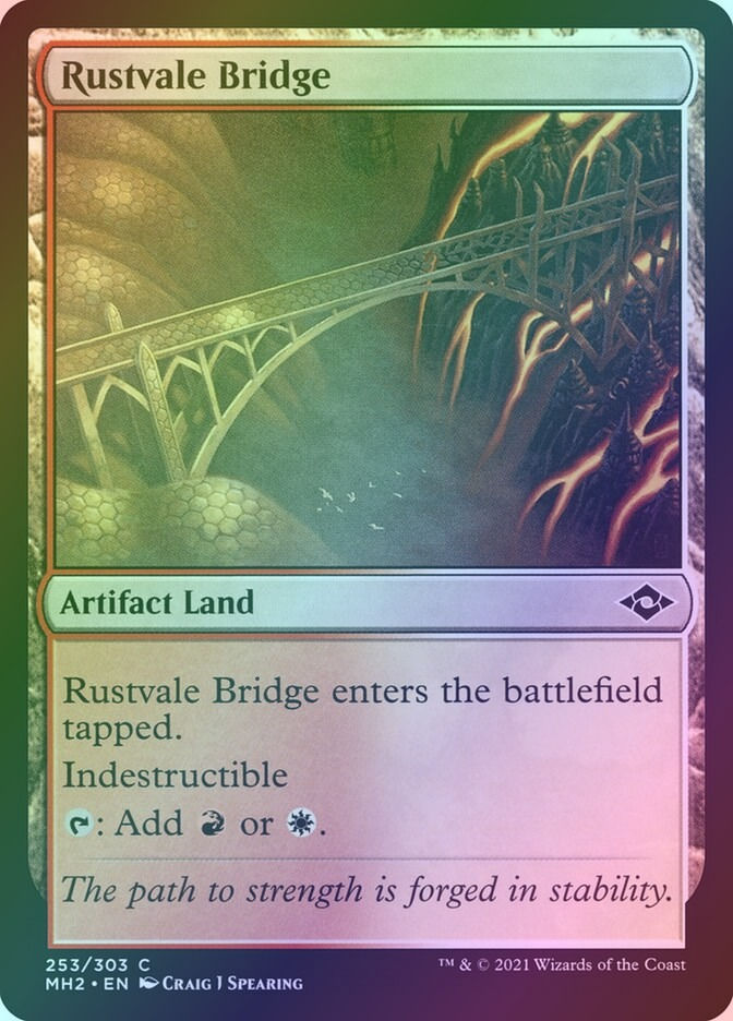 Rustvale Bridge (MH2) (253) / Foil