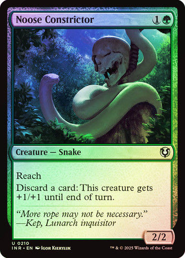 Noose Constrictor (INR) (210) / Foil