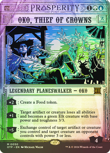 Oko, Thief of Crowns (otp) (50) / Foil