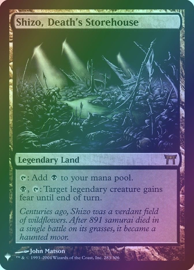 Shizo, Death's Storehouse (PLST) (CHK-283) / Foil