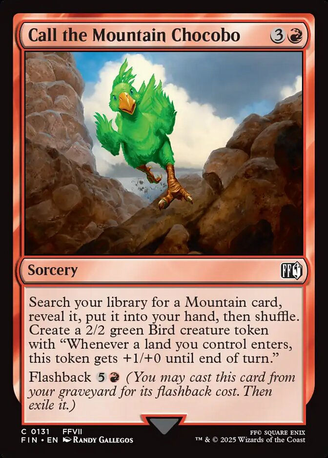 Call the Mountain Chocobo (FIN) (131)