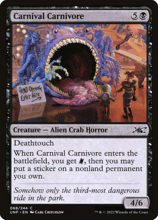 Carnival Carnivore (UNF) (68)