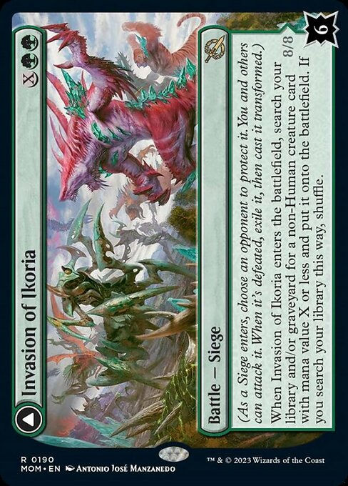 Invasion of Ikoria // Zilortha, Apex of Ikoria (mom) — cara 1 de 2