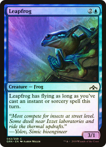 Leapfrog (GRN) (42) / Foil