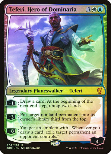 Teferi, Hero of Dominaria (DOM) (207) / Foil