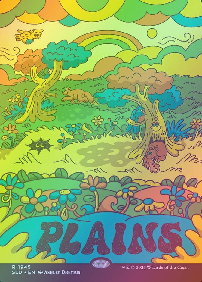 Plains (SLD) (1945) / Borderless / Foil
