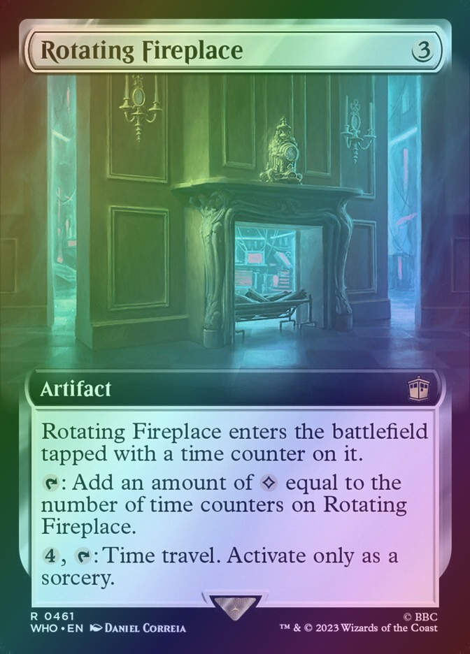 Rotating Fireplace (WHO) (461) / Extended Art / Foil