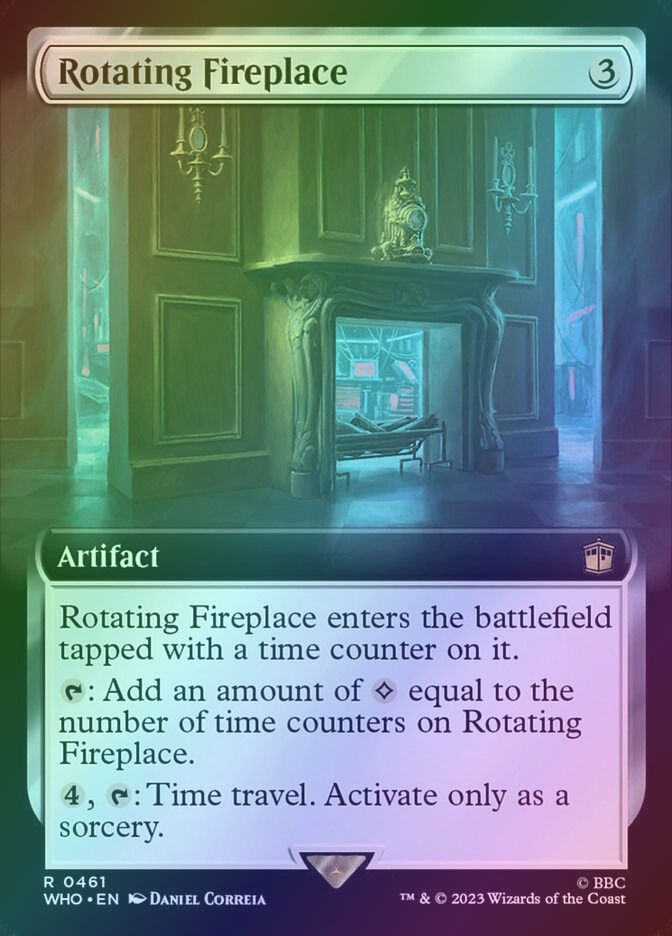Rotating Fireplace (WHO) (461) / Extended Art / Foil