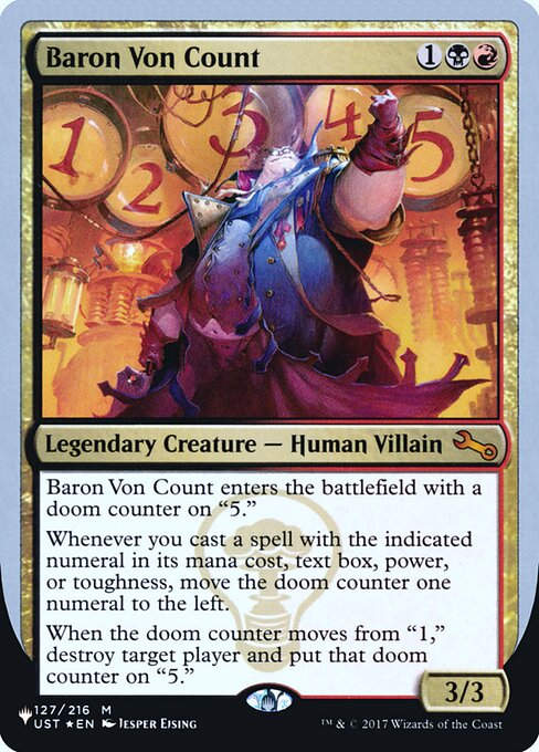 Baron Von Count (ULST) (43) / Foil