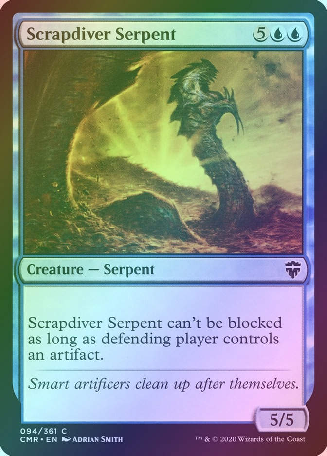 Scrapdiver Serpent (CMR) (94) / Foil