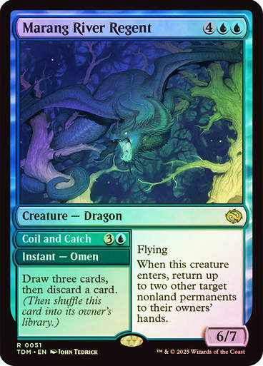 Marang River Regent // Coil and Catch (TDM) (51) / Foil