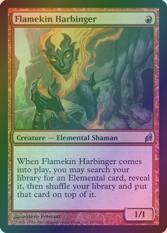 Flamekin Harbinger (LRW) (167) / Foil