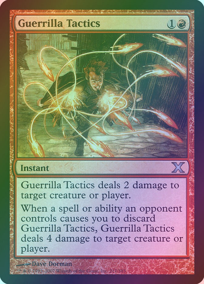 Guerrilla Tactics (10E) (211) / Foil
