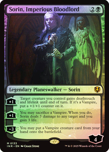 Sorin, Imperious Bloodlord (INR) (133) / Foil
