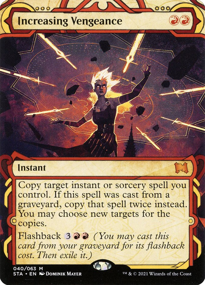 Increasing Vengeance (STA) (40) / Borderless / Showcase