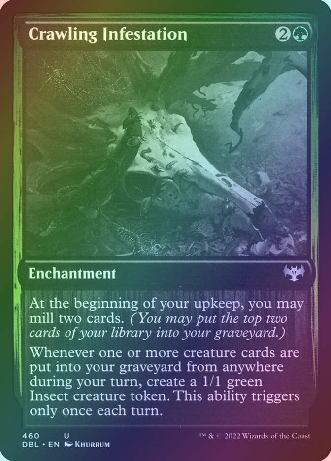 Crawling Infestation (DBL) (460) / Foil