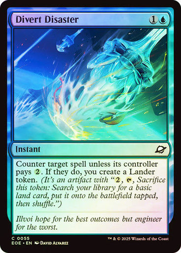 Divert Disaster (EOE) (55) / Foil