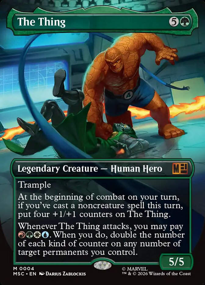 The Thing (MSC) (4) / Borderless