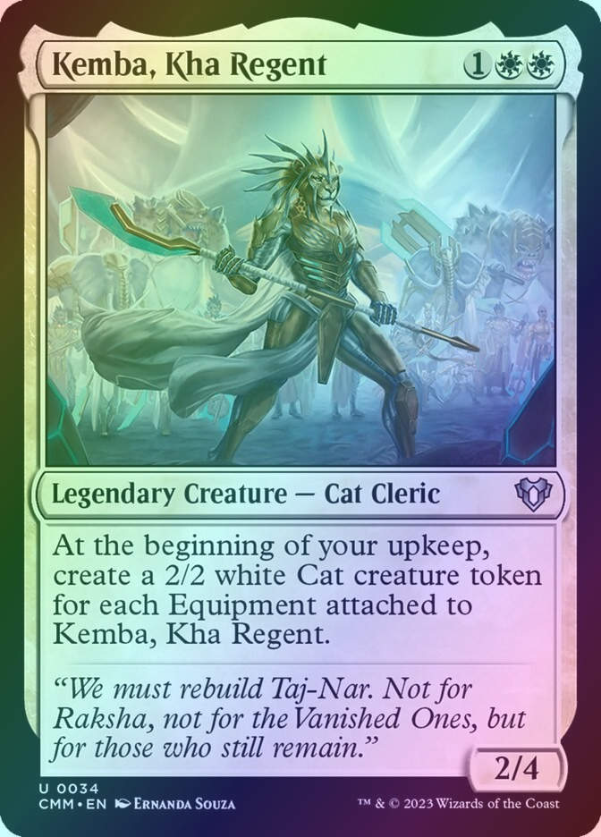 Kemba, Kha Regent (CMM) (34) / Foil
