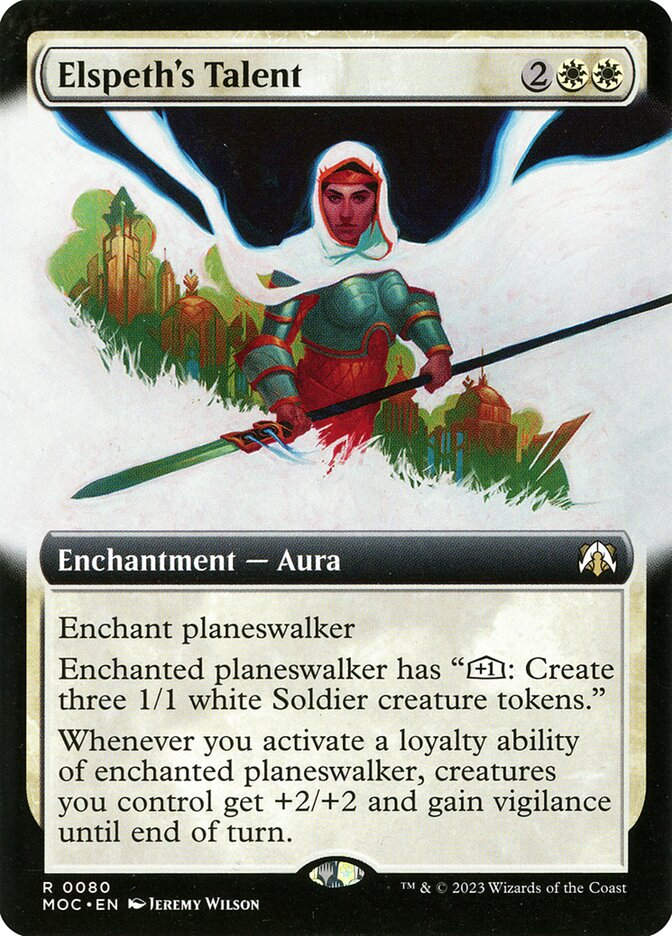 Elspeth's Talent (MOC) (80) / Extended Art