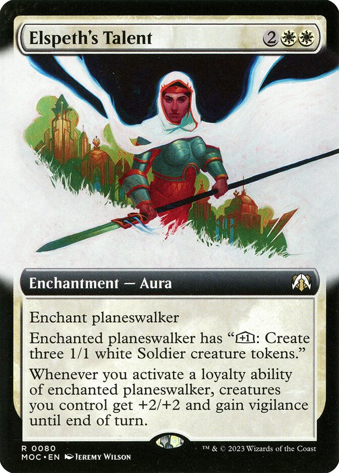 Elspeth's Talent (MOC) (80) / Extended Art