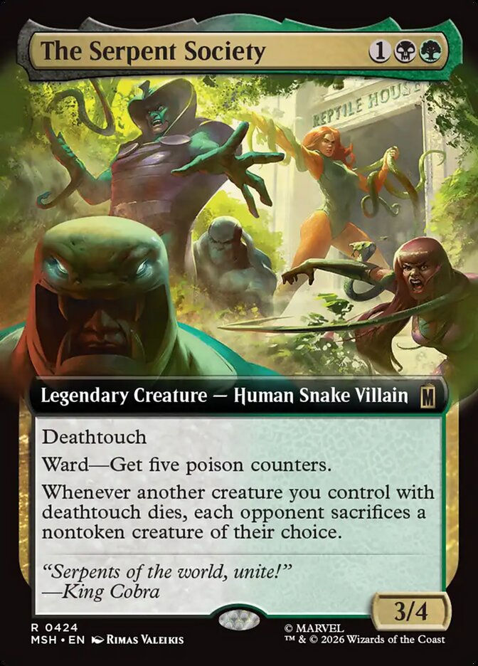 The Serpent Society (MSH) (424) / Extended Art