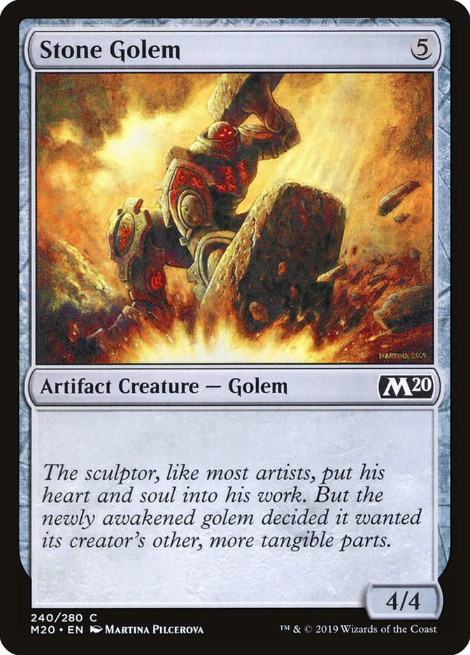 Stone Golem (M20) (240)