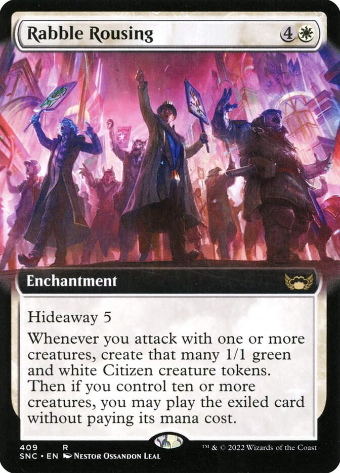 Rabble Rousing (SNC) (409) / Extended Art