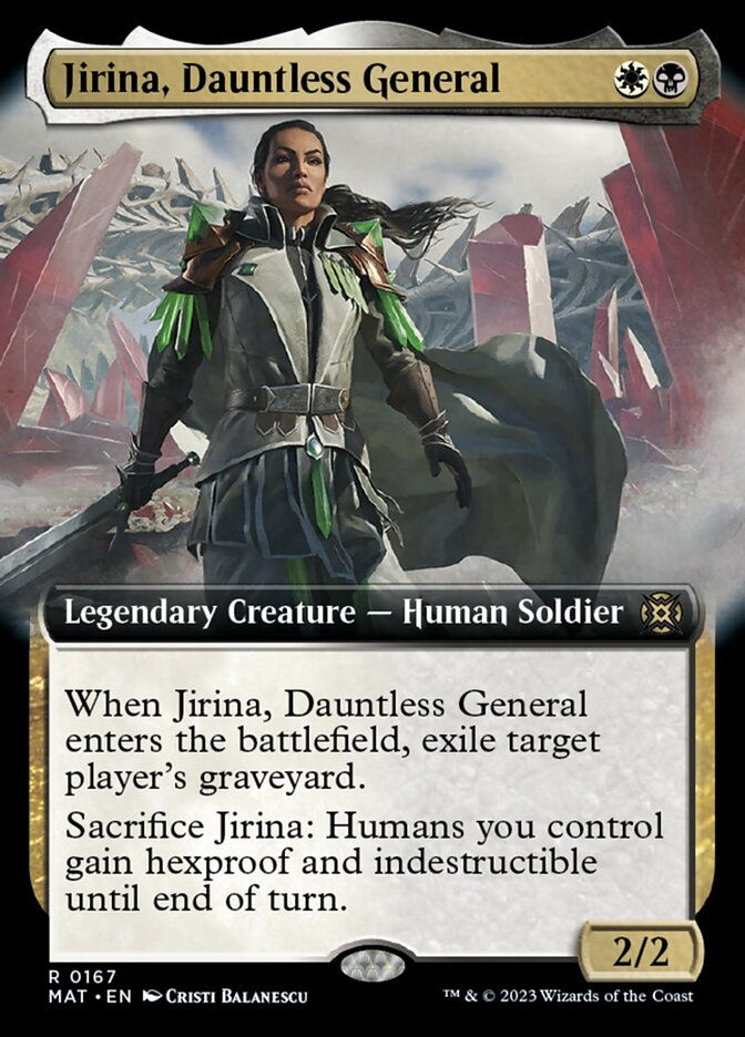Jirina, Dauntless General (MAT) / Extended Art