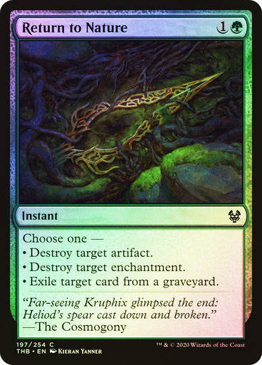 Return to Nature (THB) (197) / Foil